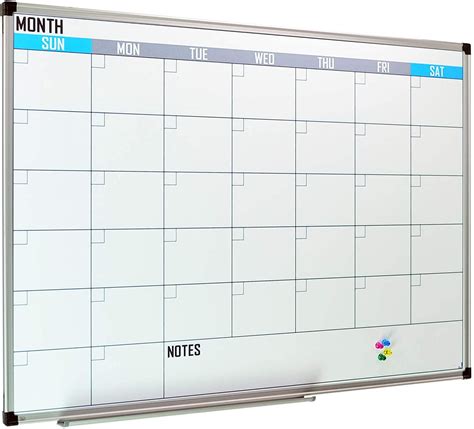 Large Calendar Dry Erase Board