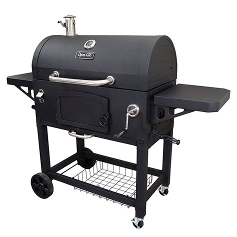 Outsunny 19 in. Steel Portable Outdoor Wheeled Charcoal Barbecue Grill