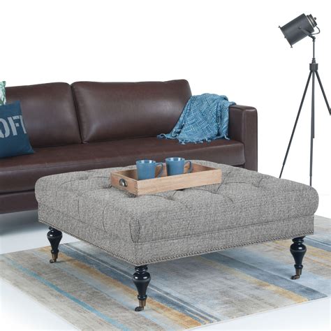 Large Coffee Table Ottoman / Shop Now For The Dark Navy Blue Coffee
