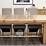 SIGNATURE Solid Oak Super Oval Twin Leaf Extending Dining Table 210cm