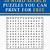 large print printable word searches