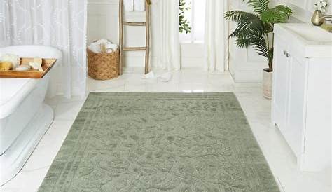 Garland Rug Queen Cotton Square Washable Bath Rug Natural, 24"x24