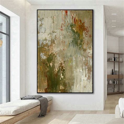Large Abstract Wall Art Framed