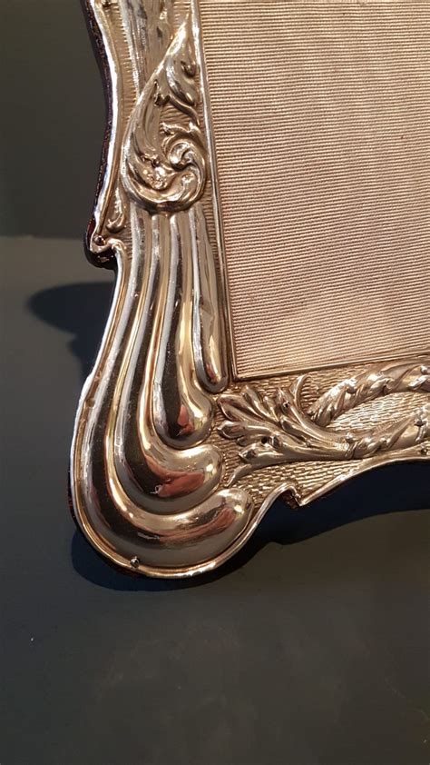 Large Antique Silver Frame