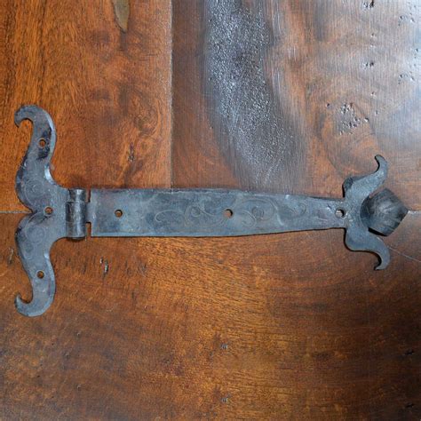 Large Antique Strap Hinges