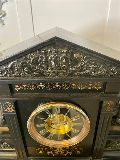 Large Antique Victorian Clock
