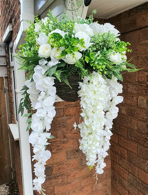 Large Artificial Hanging Flowers
