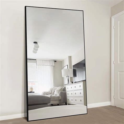 Large Black Floor Mirrors
