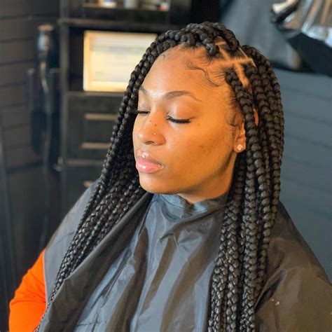 large box braids hairstyles