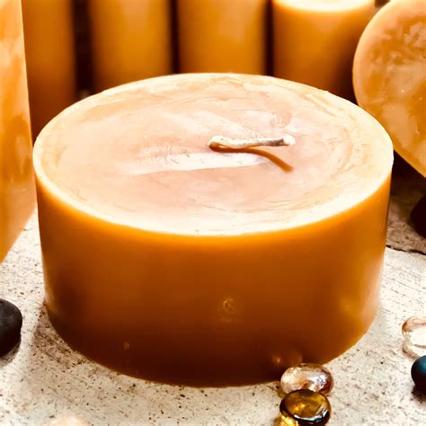 large candles pillar