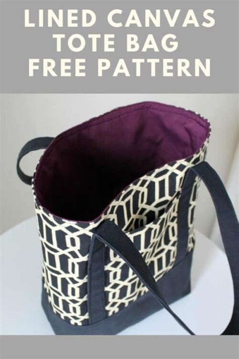 Large Canvas Bag Pattern
