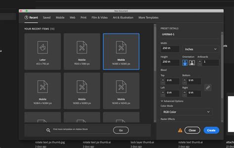 large canvas size in illustrator