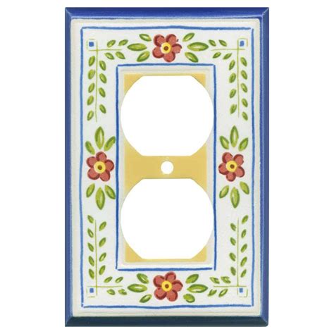 Large Ceramic Outlet Covers