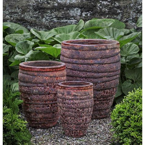 large ceramic plant pots