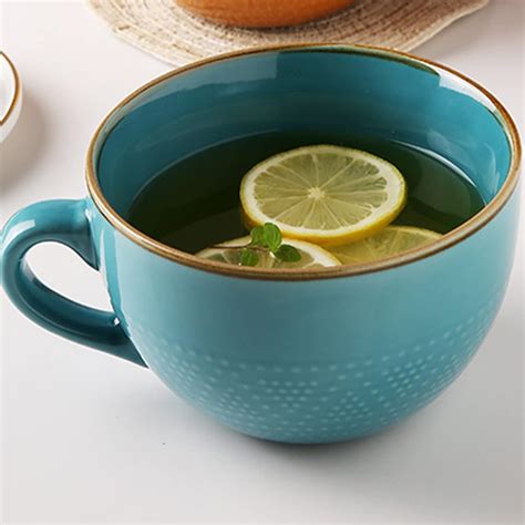Large Ceramic Tea Cup