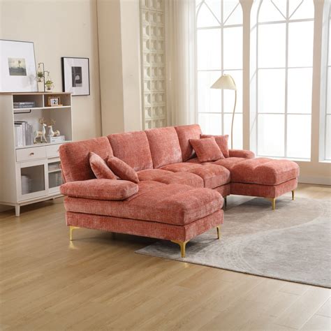 Large Chenille Sofa