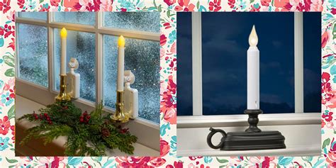 Large Christmas Window Candles