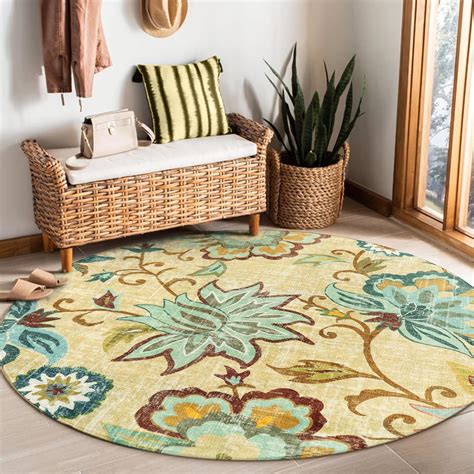 Large Circular Kitchen Rugs