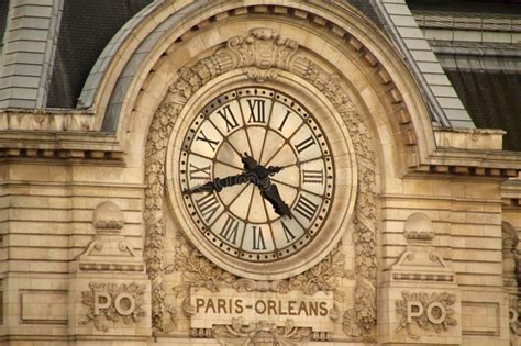 Large Clock In Paris