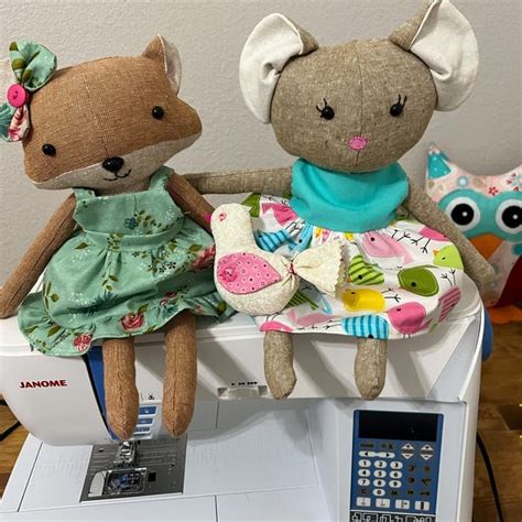 Large Cloth Mouse Printable Temeplate