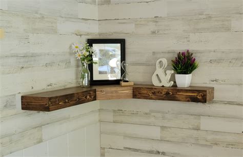 Large Corner Shelf Floating