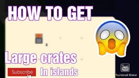Large Crates Islands