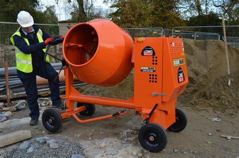 Large Electric Concrete Mixer