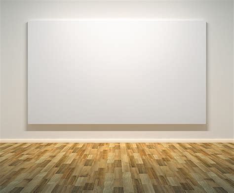 Large Empty Canvas Awaits
