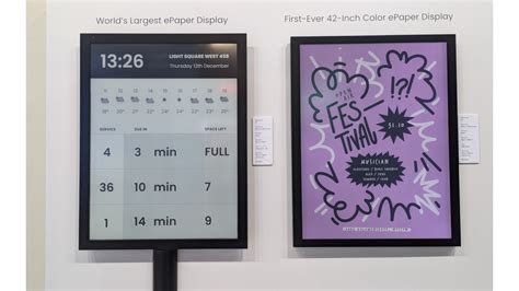 large epaper display