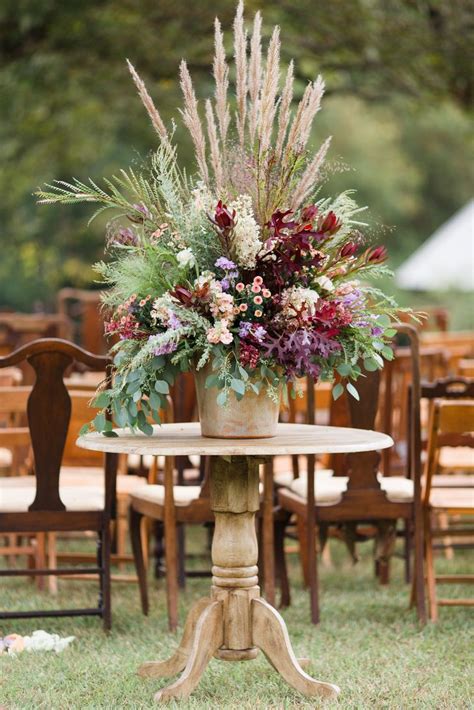 Large Fall Wedding Floral Arrangements