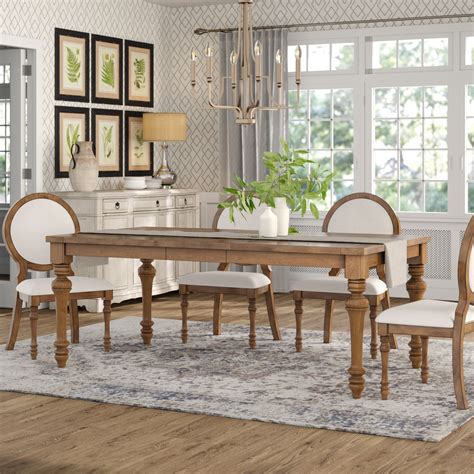 Large Farmhouse Extending Dining Table