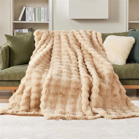 Large Fluffy Sofa Throws