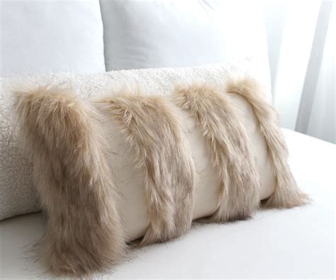 Large Fur Pillows