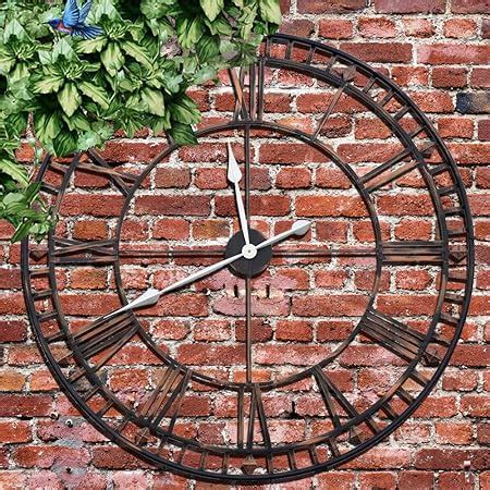 Large Garden Clock 80Cm