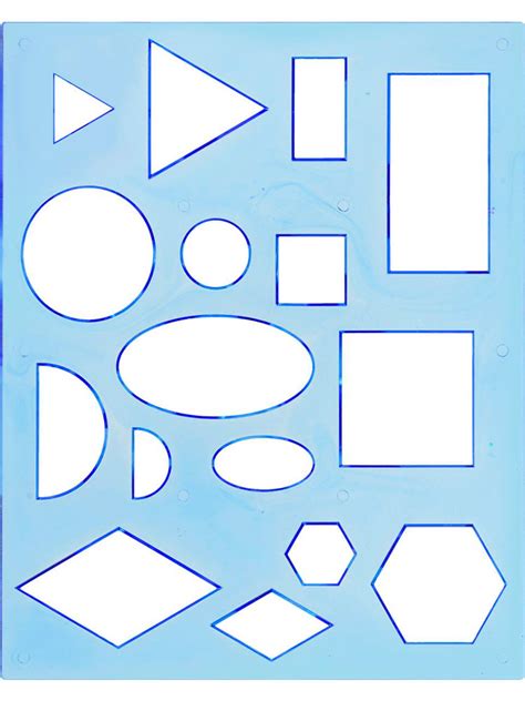 Large Geometric Shape Stencils