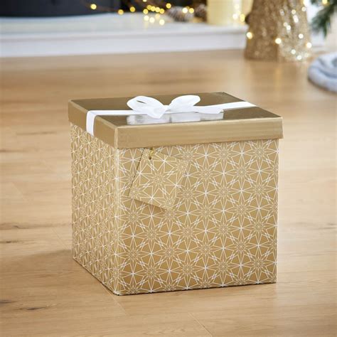 Large Gift Box With Bow