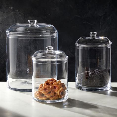 Large Glass Canisters
