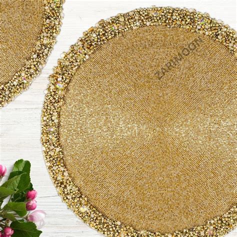 Large Gold Placemats