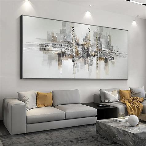 large grey wall art
