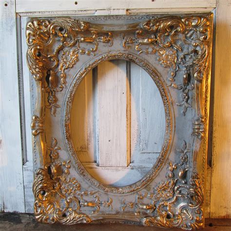 Large Grey Wood Picture Frames