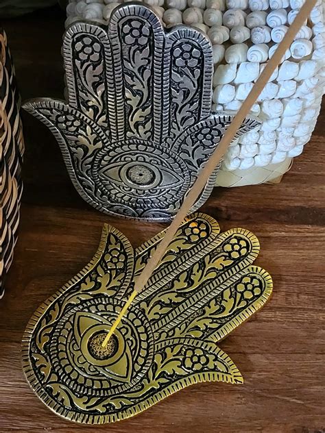 Large Hand Incense Holder