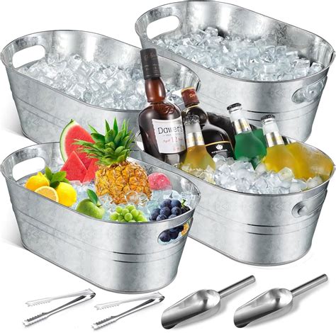 Large Ice Buckets For Drinks