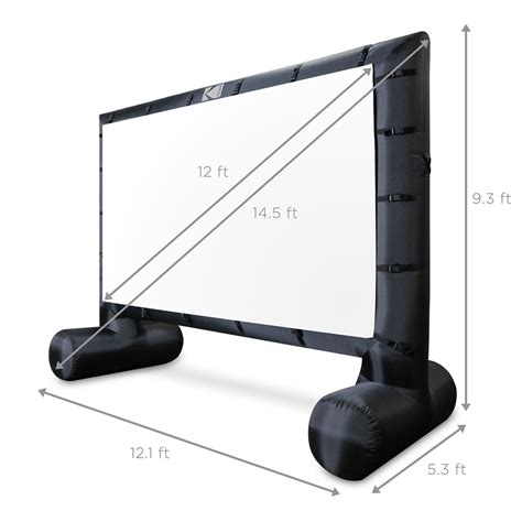 Large Inflatable Projector Screen