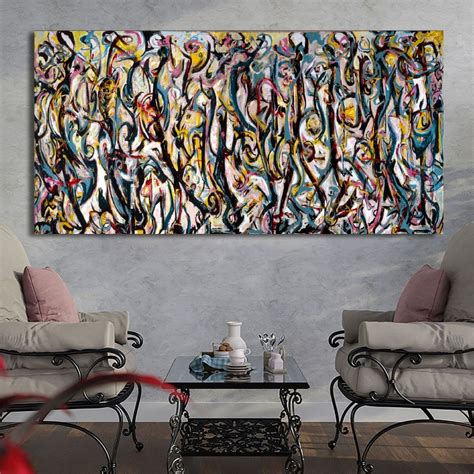 Large Jackson Pollock Prints