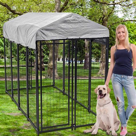 Large Kennel With Roof