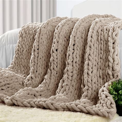 Large Knit King Blanket