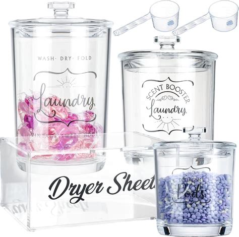 Large Laundry Jars