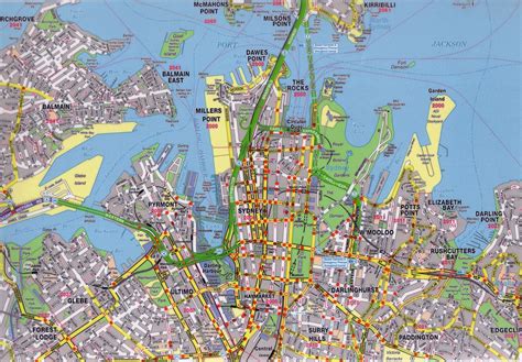 large map of sydney