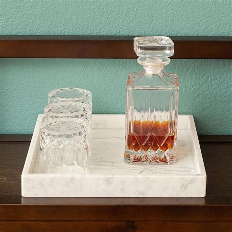 Large Marble Tray For Ottoman