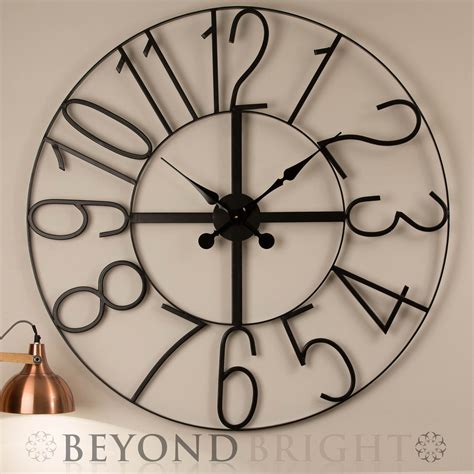 Large Metal Clock Numbers